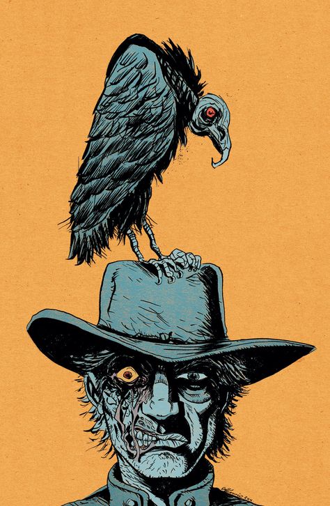 jonah hex | Images & Words – Jonah Hex #69 Jonah Hex Comic, Southwestern Gothic, Christina's World, Dark Western, Jeff Lemire, Blood Meridian, Animation Drawing Sketches, Fantasy Western, Jonah Hex