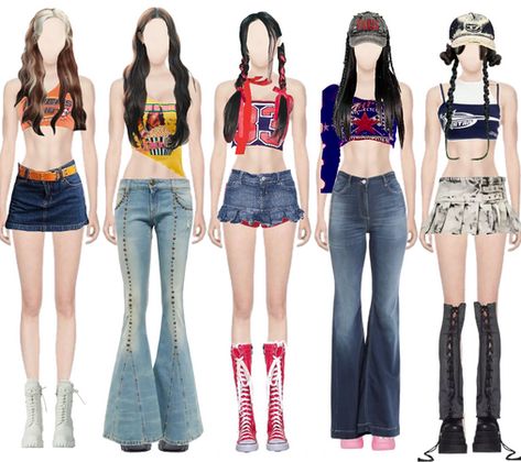 Vicente6 on ShopLook | The easiest way to find the perfect outfit Y2k Kpop Outfits, Kpop Shifting Outfits, Best Kpop Stage Outfits, Kpop Group Outfits, Kpop Idols Outfits, Kpop Idol Outfits, Kpop Outfits Ideas, Stage Outfits Kpop, Preformance Outfits