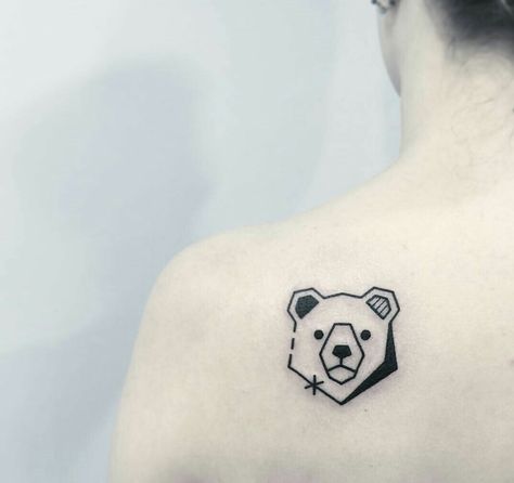 Bear Ears Tattoo, Bear With Sunglasses Tattoo, Micro Bear Tattoo, Bear Face Tattoo Simple, Bear Finger Tattoo, Simple Bear Tattoo, Minimalist Bear Tattoo, Small Bear Tattoo, Cute Bear Tattoo