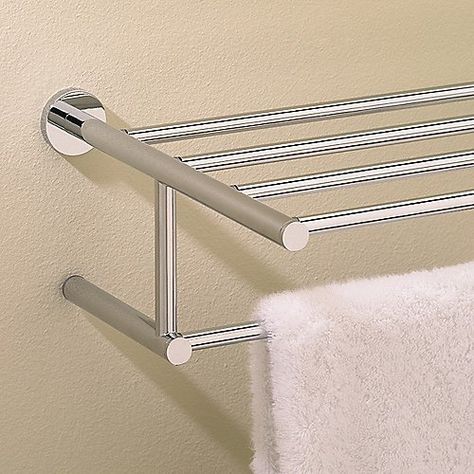 Valsan Porto Towel Rack Metal Towel Racks, Reclaimed Wood Floating Shelves, Wall Shelving Units, Corner Wall Shelves, Modern Wall Shelf, Wall Mounted Towel Rack, Cube Shelves, Towel Racks, Wood Floating Shelves