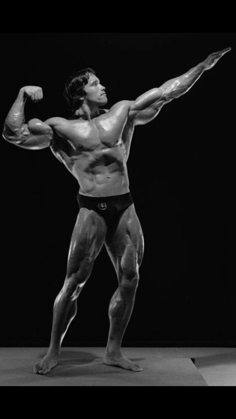 Arnold Pose, Arnold Body, Bodybuilding Poses, Arnold Schwarzenegger Gym, Arnold Bodybuilding, Arnold Photos, Arnold Schwarzenegger Bodybuilding, Schwarzenegger Bodybuilding, Strength Conditioning By Body Part