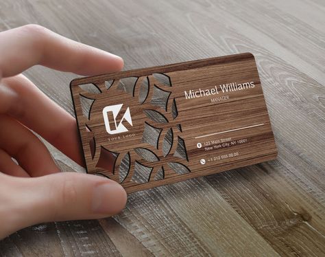 Excited to share the latest addition to my #etsy shop: Personalized Wood Laser Cut Business Card, Custom Wooden Business Card, Personal Card, Busineess Card with Logo, Laser Cut Wood Card https://etsy.me/3ooFcHx #giftforher #giftforhim #personalizedgift #uniquegiftforh Engraved Business Cards, Cnc Business Ideas, Mdf Lasercut Design, Laser Logo Design, Business Card Personal, Etsy Shop Products, Personalized Wood Gifts, Laser Cut Business Cards, Wood Laser Engraving