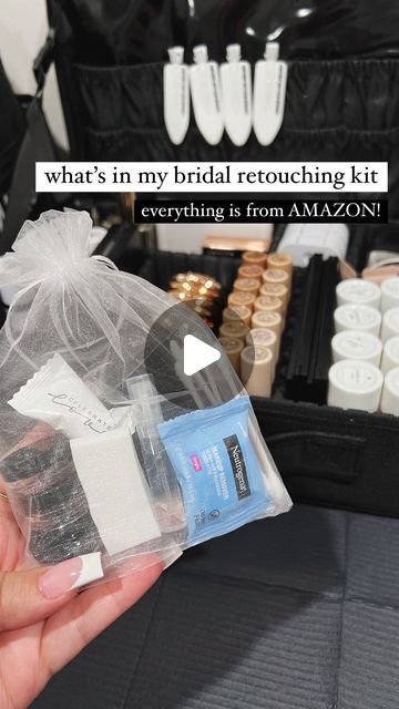 Jennifer Mendez on Instagram: "my brides are always obsessed with the bridal retouching kit I provide— here’s what’s in it!   the excellence in your service doesn’t stop when you leave your bride… is when you leave her PREPARED with all the tools to fix her makeup should she need anything!  You can find EVERYTHING in my Amazon Storefront LINK IN BIO!  freelance makeup artist kit essentials  bridal retouching kit bridal makeup artist  bridal mua  wedding makeup  wedding makeup artist  wedding mua  nyc mua  nyc makeup artist  long island mua  long island makeup artist  staten island mua  staten island makeup artist  nj mua  nj makeup artist  philly makeup artist  philly mua  pa mua  pa makeup artist   #bridalmakeup #njmua #njmua #phillymua #phillymakeupartist #pamua #pamakeupartist #nycmua # Makeup Artist Touch Up Kit, Makeup Touch Up Kits, Touch Up Kit Bridal, Wedding Hair Stylist Kit, Makeup Artist Bridal Touch Up Kit, Makeup Touch Up Kit Bridal, Bridal Touch Up Kit Makeup, Wedding Makeup Kit, Bridal Makeup Touch Up Kit