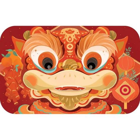 Discover great products at the best prices at Dealmoon. Target Lunar New Year Art GiftCard. Lunar New Year Art, Lunar New Year Dragon, Target Store, Chinese New Year Poster, New Year Illustration, New Year Art, New Years Poster, Dragon Illustration, Dragon Toys