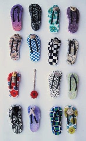 Hair Pin, Clay Pottery, Clay Projects, Hobbies And Crafts, Jewelry Party, Clay Art, Flip Flop, Hair Pins, Flip Flops