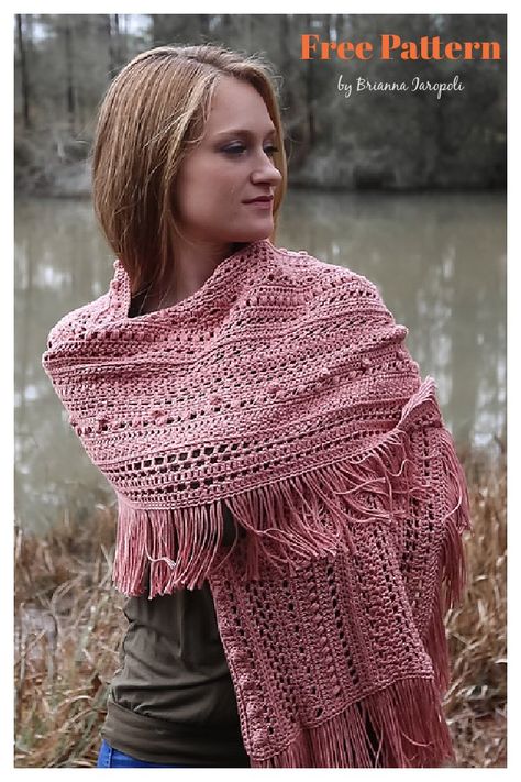 Sampler Shawl Free Crochet Pattern Furls Crochet, Prayer Shawl Patterns, Foundation Half Double Crochet, Crochet Prayer Shawls, Crocheted Shawl, Crochet Shawl Pattern, Crochet Shawl Pattern Free, Crochet Shawls And Wraps, Prayer Shawl