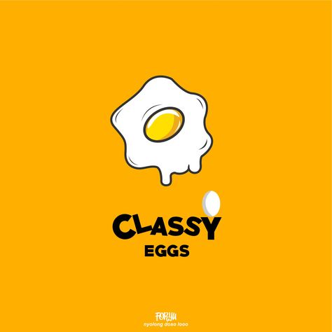 Egg Logo Design Ideas, Egg Logo Design, Egg Logo, Graphic Deisgn, Telur Dadar, Happy Dussehra Wishes, Egg Packaging, Free Logo Design, Inspiration Illustration