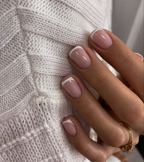 Natural Nails Manicure, French Manicure Nails, Subtle Nails, Casual Nails, Work Nails, Cute Gel Nails, Soft Nails, Neutral Nails, Classy Nails