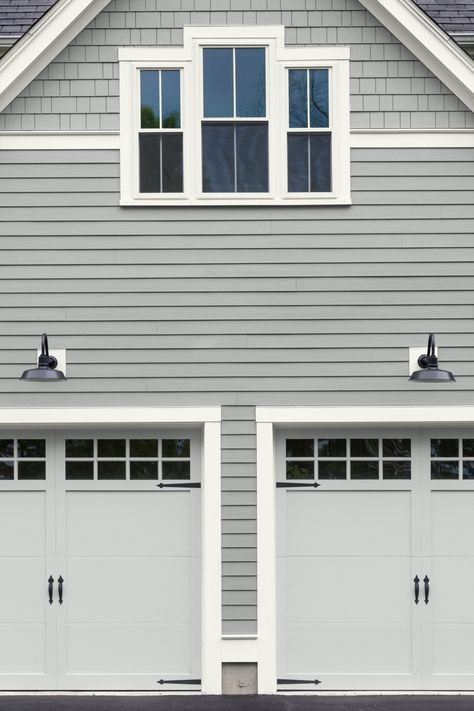 Platinum Behr Paint Color, Paint Colors Gray, Timeless Home Exterior, Home Exterior Colors Schemes, Grey Exterior House Colors, Exterior Gray Paint, Gray Paint Colors, Mineral Gray, Gray Color Palette