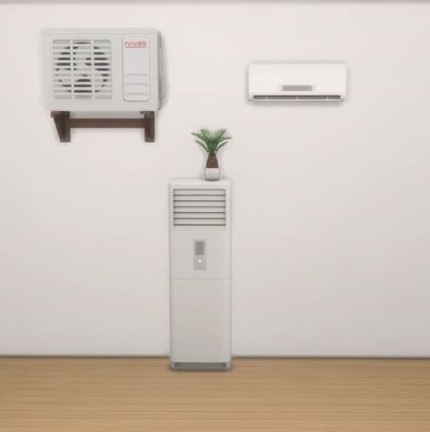 Sims 4 Air Conditioner, Logo Electric, Sims 4 Build, Sims 4 Cc Finds, The Sims 4, Sims Cc, Air Conditioner, The Sims, Sims 4