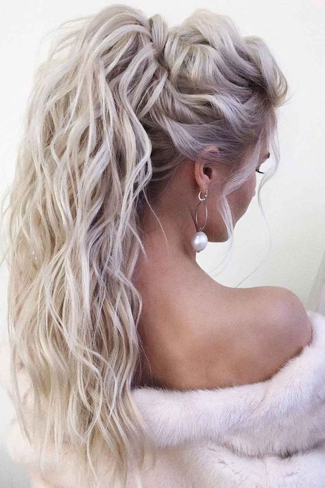 Best Ponytail, Tail Hairstyle, High Ponytail Hairstyles, Wedding Hair Up, Low Ponytail, High Ponytails, Bleached Hair, Wedding Hair And Makeup, Elegant Hairstyles