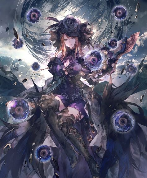 Gilnelise, Ravenous Craving | Shadowverse Wiki | Fandom Stair Rail, Anime Warrior, Dragon Artwork, Art Base, Female Character Design, Tornado, Fantasy Character Design, Pretty Art, Dark Fantasy