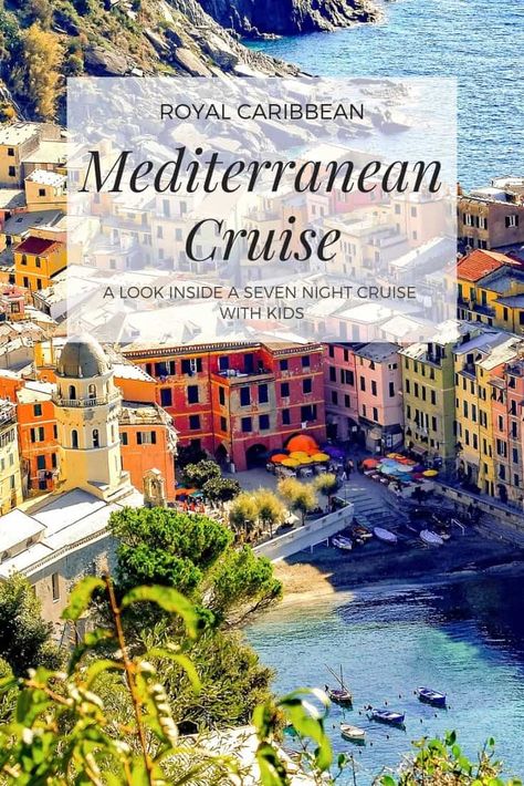 Cruise With Kids, Italian Cruises, Royal Carribean Cruise, Cruise Italy, Carribean Cruise, Travel Caribbean, Cruise Kids, European Cruises, Mediterranean Travel