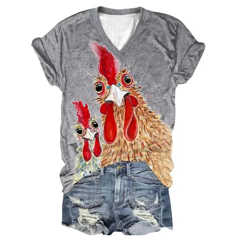 Funny Chicken Shirts, Graphic Decoration, Chicken Mama Shirt, Chickens Shirts, Chicken Clothes, Funny Chicken Shirts For Women, Funny Chicken Tee Shirts, Vacation Birthday, Chicken Print