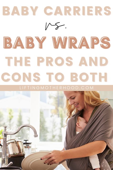 There’s a list of pros and cons to baby carriers vs wraps. Some moms love wraps and others prefer the heavy-duty feel of a baby carrier. I personally wanted to splurge on either a baby carrier or a baby wrap. But I wasn’t sure what brand or type I wanted to buy until I did my research. baby carrier | baby wrap | moby wrap | lilliebaby carrier | ergobaby carrier Newborn Baby Shopping, First Time Mom Must Haves, New Mom Must Haves, Ergobaby Carrier, First Time Mom Tips, Mom Fail, Mom Must Haves, Moby Wrap, New Mom Tips