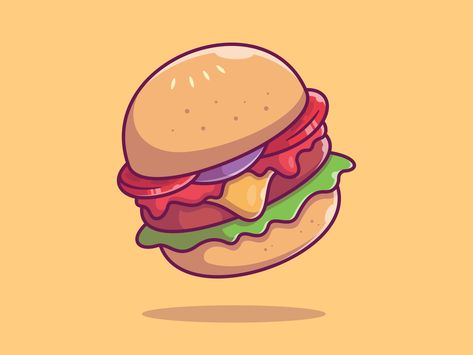 Flying fast Food 🌭 🍔 🍟 🍕🍦🥤 by catalyst Burger Icon, Burger Vector, Burger Cartoon, Food Cartoon, Psy Art, Cheese Burger, Vector Icons Illustration, Cartoon Posters, Delicious Burgers