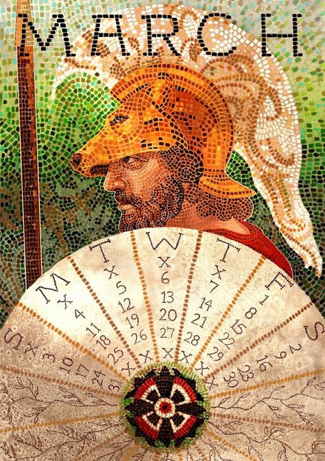 Roman Emperor, Art Works, Decorative Painting, Agriculture, Mars, Mosaic, A Place, Hand Painted, Tumblr