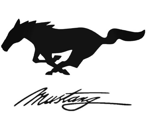 Mustang Logo Design, Mustang Silhouette, Mustang Tattoo, Mustang Logo, Dragonfly Tattoo Design, Car Vector, Sports Logo Design, Black And White Art Drawing, Mechanic Shirts