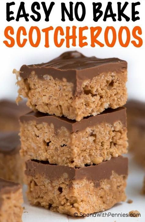 K Bars, Special K Bars, Scotcheroos Recipe, Special K Cereal, Easy Dessert Bars, Krispie Treats Recipe, Special K, Easy No Bake, Easy No Bake Desserts