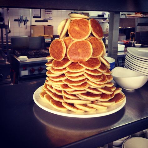 Pancake tower Pancake Tower, Interesting Ideas, Pancakes, Tower, Collage, Pins