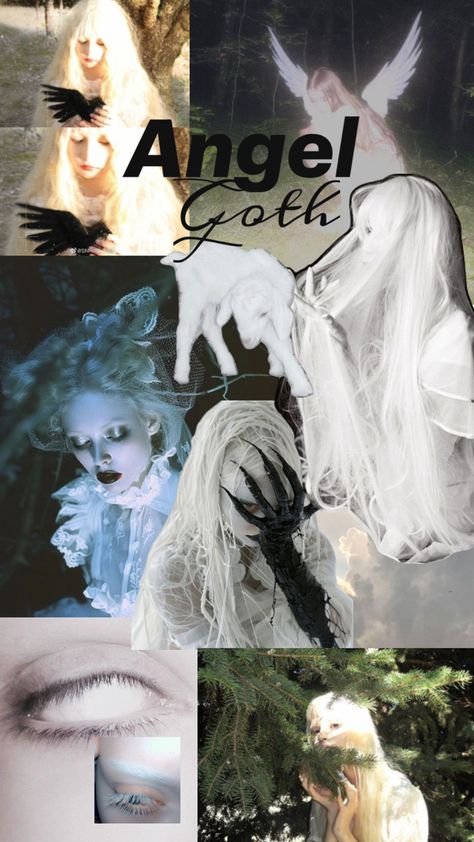 Moodboard for an angel goth Halloween costume Angel Warrior, Horror Novel, Romantic Goth, White Angel, Goth Aesthetic, Halloween Costume Ideas, Victorian Fashion, Costume Ideas, Cemetery