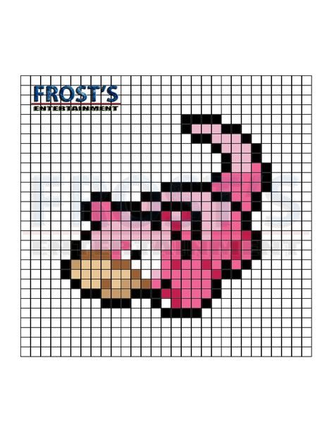 Pokémon: Perler Bead Slowpoke Pattern Slowpoke Art, Small Pokemon, Pokemon Bookmark, Pokémon Perler, Pokemon Pixel Art, Graffiti Art Letters, Geeky Craft, Pokemon Pixel, Pokemon Diy