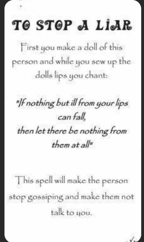 Spell To Reveal An Enemy, Spells To Stop Gossip, Spells To Stop Liars, Truth Spells Witchcraft, Gossip Spell, Crystal Knowledge, Karma Spell, Grey Witch, Moon Deck