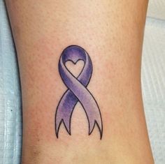 I love the little heart shape in it, but it’ll have to be real and white to represent my kind. Green Ribbon Tattoo, Ribbon Tattoo Designs, Purple Ribbon Tattoos, Alzheimers Tattoo, Crohns Tattoo, Survivor Tattoo, Awareness Tattoo, Ribbon Tattoos, Disney Tattoo