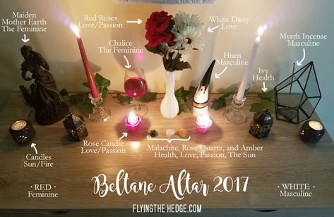 Beltane Alter Ideas, Beltane Altar Ideas, Beltane Alter, Wiccan Apothecary, Norse Altar, Animals Moving, Wiccan Calendar, Beltane Altar, Fertility Magic