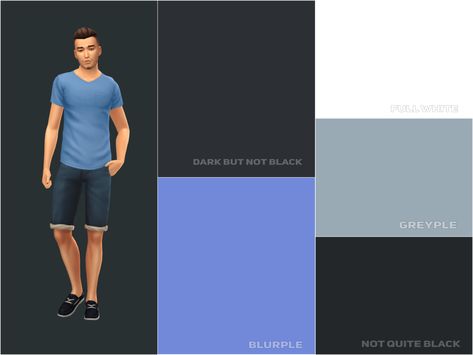 The Sims 4, The Sims, Sims 4, Color Coding, Colorful Backgrounds, Color