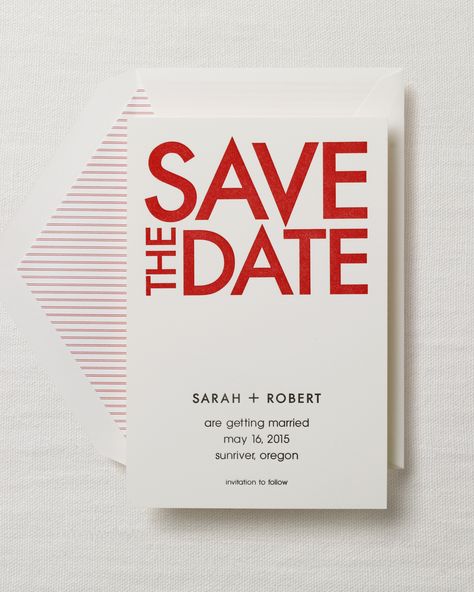 Sabe The Date, Destination Wedding Etiquette, Simple Plan, Modern Save The Dates, Save The Date Designs, Destination Wedding Planning, Martha Stewart Weddings, Save The Date Card, Wedding Logos