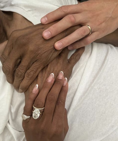 Grandparents Aesthetic, Nail Inspo Oval, Engagement Ring Aesthetic, Ring Aesthetic, Nail Aesthetic, Life Study, Ballet Nails, Glazed Donut, Oval Engagement Ring