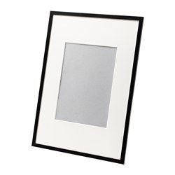 IKEA LOMVIKEN frame Front protection in plastic makes the frame safer to use. Ikea Lomviken, Space Available, Decorating With Pictures, New Living Room, Cornice, Hanging Wall Art, Black Art, Wall Decals, Picture Frames