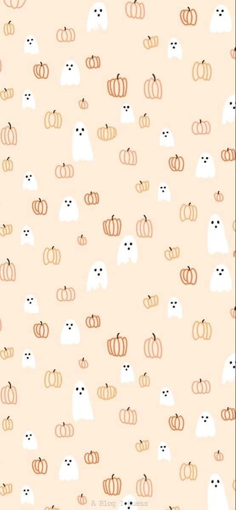 Fall Background Ghost, Fall Wallpaper Iphone Ghost, Ipad Wallpapers Halloween, Pumpkin Iphone Wallpaper Aesthetic, Autumn Ghost Wallpaper, Cute Pumpkin Wallpaper Iphone, Ghost And Pumpkin Wallpaper, Minimalist Pumpkin Wallpaper, Fall Pastel Wallpaper