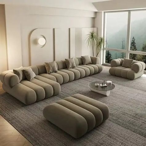 American Large Modular Sectional Sofa Home Furniture Nordic Modern L Shape Corner Sleeping Sofa Bed Cloud Couch Sets Fabric - Buy Modular Sofa Set,High End Furniture,Cheap Corner Sofa Bed Product on Alibaba.com Macy's Sofa, U Couch, 2 Ottomans, Sectional Chaise, Sectional Sofa With Chaise, Couch Fabric, U Shaped Sofa, Sectional Sofa Couch, Modular Sectional Sofa