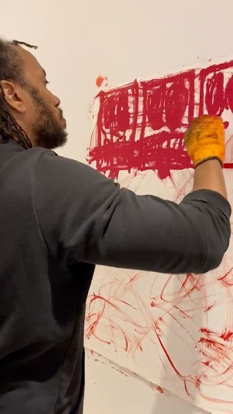 'I'm Just Trying Not to Avert My Eyes': How Rashid Johnson, George Condo, and Other Artists Are Addressing the Pandemic Red Drawing, Rashid Johnson, George Condo, Art Rules, Historical Moments, Collage Artwork, Great Paintings, Human Connection, Human Art