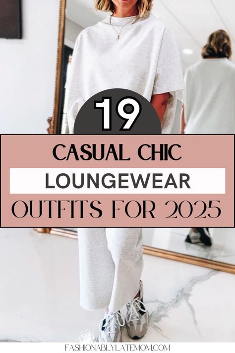 Looking for chic women's loungewear inspiration? This guide features casual outfit ideas perfect for a lazy day at home. From stylish sleep and loungewear sets to cozy pieces that blend comfort and fashion, these women's fashion tips will help you elevate your relaxed look while staying on-trend. Chic Loungewear Outfits, Cute Loungewear Outfits, Home Outfit Women, Womens Loungewear Outfits, Lounge Pants Outfit, Maca Benefits, Leisure Wear Women, Chic Loungewear, Casual Mom Style