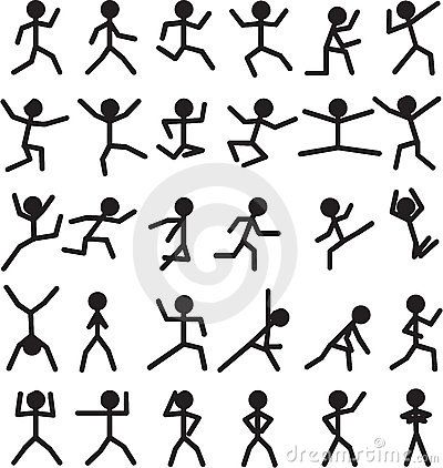 Stick man figures Animation Flipbook, Flip Books Art, Stick Drawings, Sketch Note, Flip Book Animation, Stick Figure Drawing, Stick Man, Stick Art, Sketch Notes