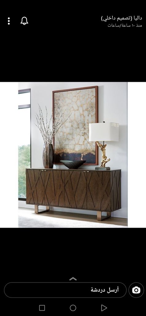 Sideboard Ideas, Dining Room Credenza, Sideboard Decor, Luxury Dining Room, Home Entrance Decor, Luxury Dining, Dining Room Design, 인테리어 디자인, Luxury Furniture