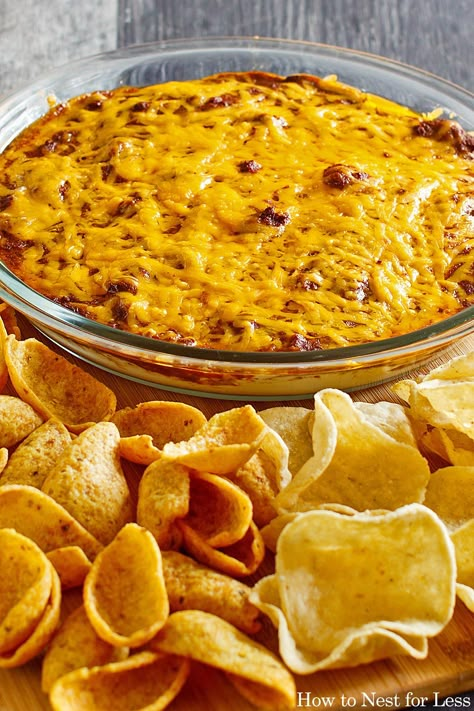 Hormel Chili Dip, Hormel Chili Cheese Dip, Cheese Chips Recipe, Chili Cream Cheese Dip, Chili Dip Recipes, Chili Cheese Dip Recipes, Chip Dips, Chili Cheese Dip, Hormel Chili