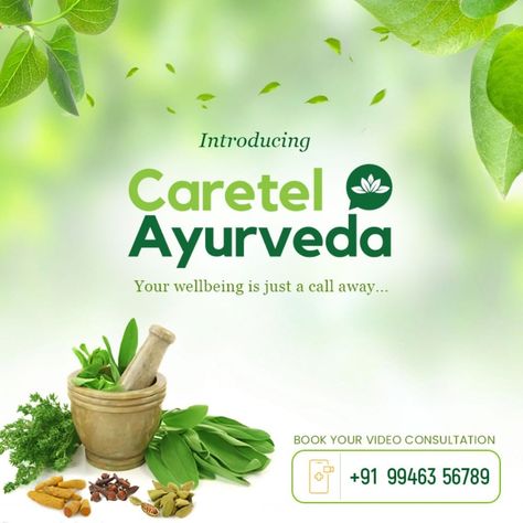 We are introducing Caretel Ayurveda - Online ayurvedic consultation from specialist ayurvedic doctors. Book online appointment with your preferred date and time to consult from the best doctor concerned. www.caretel.net 9946356789 #Caretel #Doctoronline #Onlinedoctor #Health #Hospital #Doctor #Telemedicine #TeamCaretel #CaretelAyurveda Ayurvedic Background, Ayurveda Background, Dexter Poster, Ayurvedic Clinic, Ayurveda Hospital, Standee Design, National Doctors Day, Ayurvedic Doctor, Ayurvedic Oil