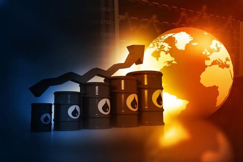 Crude oil prices were up on Monday as the Organization of Petroleum Exporting Countries (OPEC) and its allies agreed on Saturday to extend their current crude production cut agreement for an additional month... Stock Analysis, Oil Industry, Crude Oil, Business Technology, Wall Street Journal, Oil And Gas, Stock Market, Novelty Lamp, Energy