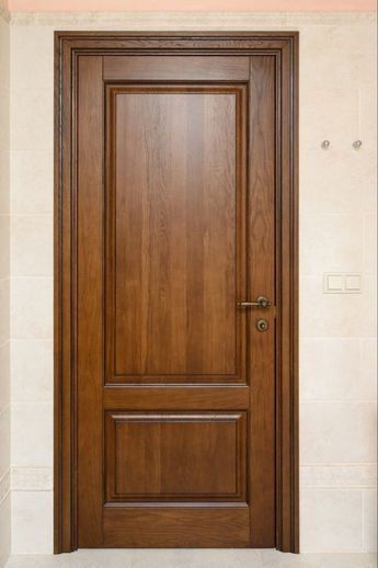 Panel Door Design, Latest Door Designs, Mahogany Door, House Front Door Design, Home Gate Design, Custom Wood Furniture, Single Door Design, Wood Interior Doors, Iron Door Design