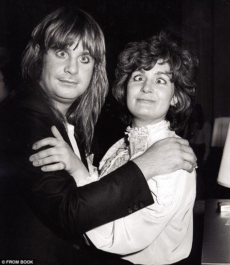 Ozzy and Sharon Osbourne Ozzy Osbourne And Sharon, Ozzy Osbourne Young, Ozzy Osbourne Quotes, Ozzy Osbourne Family, Ozzy And Sharon Osbourne, Ozzy And Sharon, Band On The Run, Zakk Wylde, Sharon Osbourne