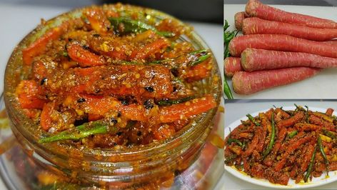 Carrot Pickles Recipe, Pickled Avocado Recipe, Mirch Ka Achar, Carrot Pickle, Pickled Carrots Recipe, Pickle Recipes, Carrots Recipe, Pickled Carrots, Cheese Toast