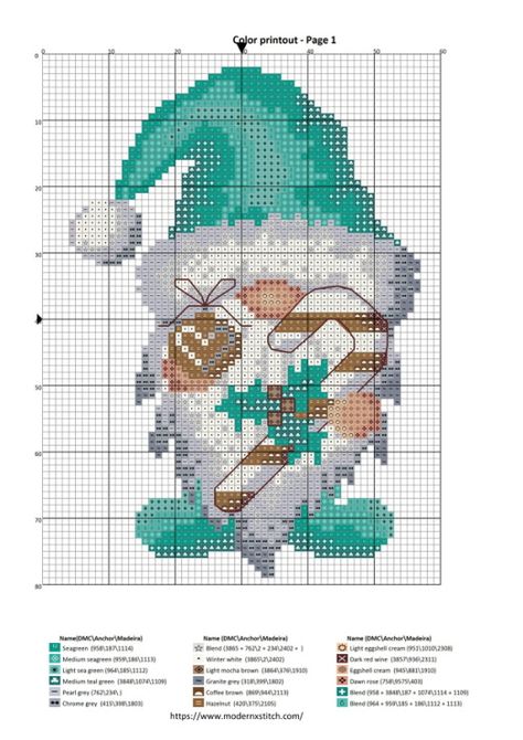 Christmas Cross Stitch Patterns Free, Gnome Cross Stitch, Holiday Cross Stitch Patterns, Corner Crochet, Corner To Corner Crochet, Baby Cross Stitch Patterns, Holiday Cross Stitch, Xmas Cross Stitch, Cat Cross Stitch Pattern