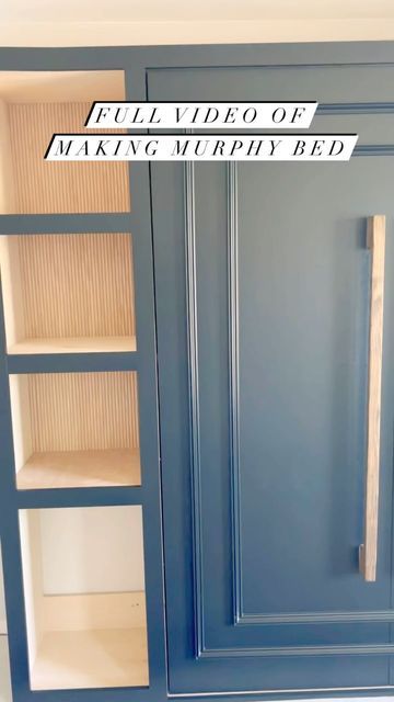 HomeDIY on Instagram: "Long version of how I made the Murphy bed to see if you want to do it. Warning it’s 6 mins long, don’t judge just a lot of information. Hope it helps people decide if they want to do it or not. Thanks for watching. If you are interested in the kit, anything I used/alternatives I attached to my linktree in the bio on my Amazon storefront. #murphybed #bed #diy #diybuild #build #bedroom #spacesaver #bedinabox #howto #tutorial" Queen Size Murphy Bed Diy, Full Murphy Bed Diy, Diy King Murphy Bed, Diy Murphy Bed With Shelves, Diy Murphy Bed Cabinet, How To Make A Murphy Bed Diy, King Size Murphy Bed Diy, Diy Murphy Bed With Desk, Diy Bedroom Built Ins