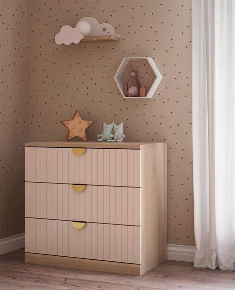 Oak Malm Dresser, Malm Nightstand, Norse Interiors, Ikea Malm Nightstand, Monochrome Interior Design, Malm Drawers, Neutral Interior Design, Ikea Malm Dresser, Malm Dresser