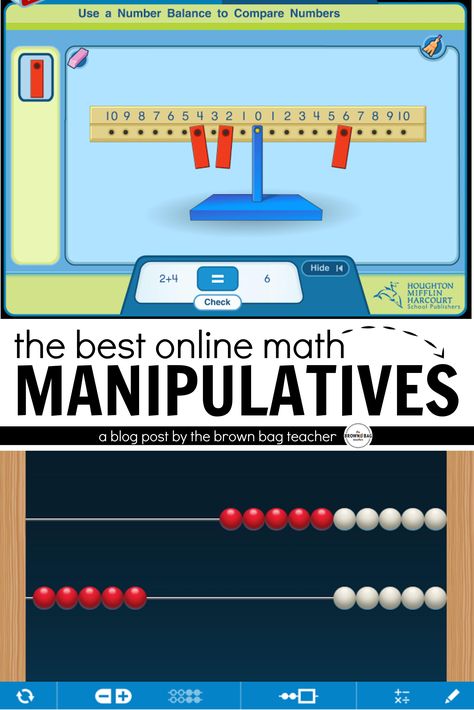 Some amazing online math manipulatives that help students with abstract concepts both in class and at home - the perfect transition from concrete to representational math thinking. Cuisenaire Rods, Math Apps, Number Talks, Eureka Math, Math Manipulatives, Base Ten, Second Grade Math, Technology In The Classroom, Math Methods