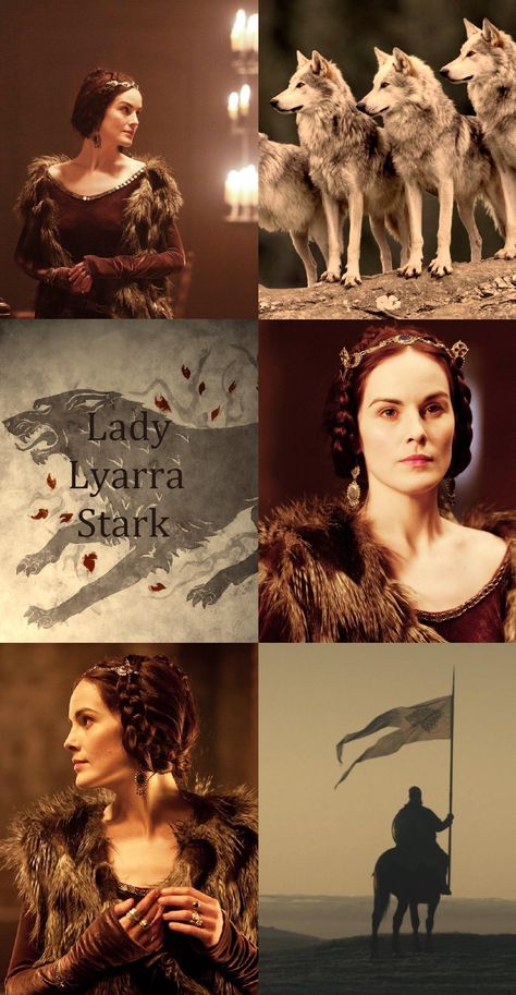 Mother of Wolves: Lady Lyarra Stark was the second daughter of Rodrick Stark and Arya Flint. She married her cousin Rickard Stark and gave him four children Brandon, Eddard, Lyanna, and Benjen. Cregan Stark Fanart, Rickard Stark, Lyarra Stark, Game Of Thrones Story, Lyanna Stark, Hollow Crown, The Hollow Crown, Henry Iv, Got Characters